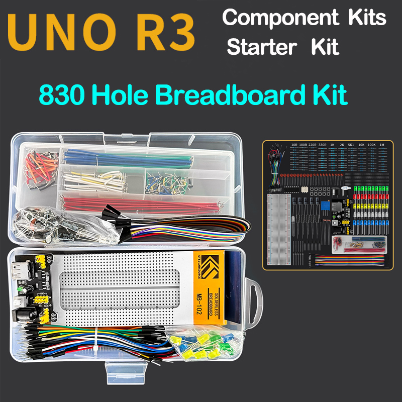 Lattepanda Sigma 32Gb - 830 หลุม Breadboard Kit สําหรับ UNO