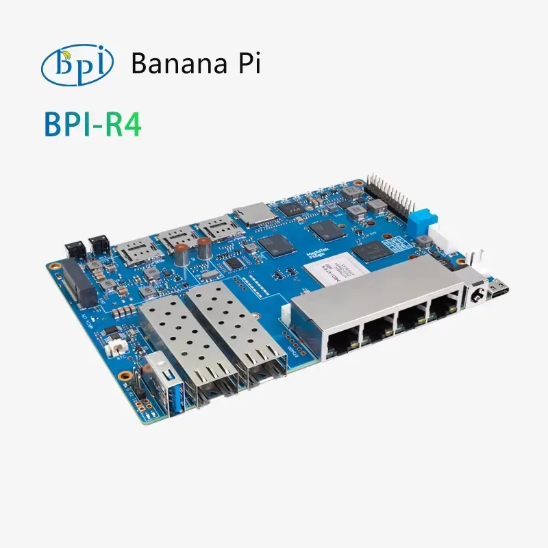 บานาน่าพาย BPI-R4 ไวไฟ 7 บอร์ด - Bananapi Bpi R4 Wifi 7 บทวิจารณ์และราคา